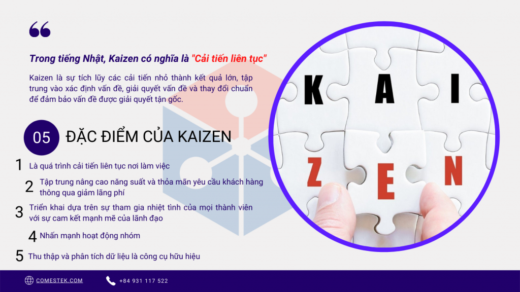 Đặc điểm Kaizen